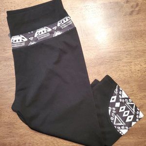 Women's Capri Activewear Leggings (Medium)